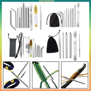 [Chiwanji1] ชุดอุปกรณ์เย็บเชือกพาราคอร์ด พรีเมียม สําหรับทําสร้อยข้อมือ DIY
