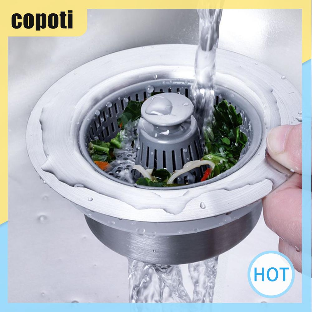copoti-3-in-1-ตะแกรงกรองท่อระบายน้ํา-สเตนเลส-สําหรับอ่างล้างจาน-ห้องครัว-บ้าน