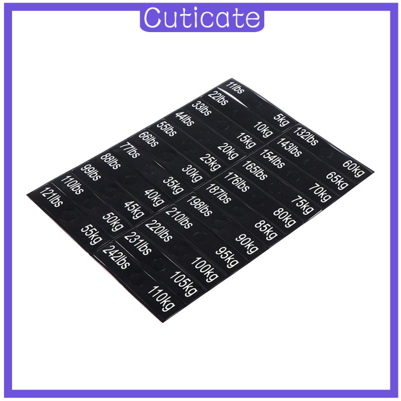 cuticate-สติกเกอร์ฉลากถ่วงน้ําหนัก-สีขาวบนพื้นสีดํา