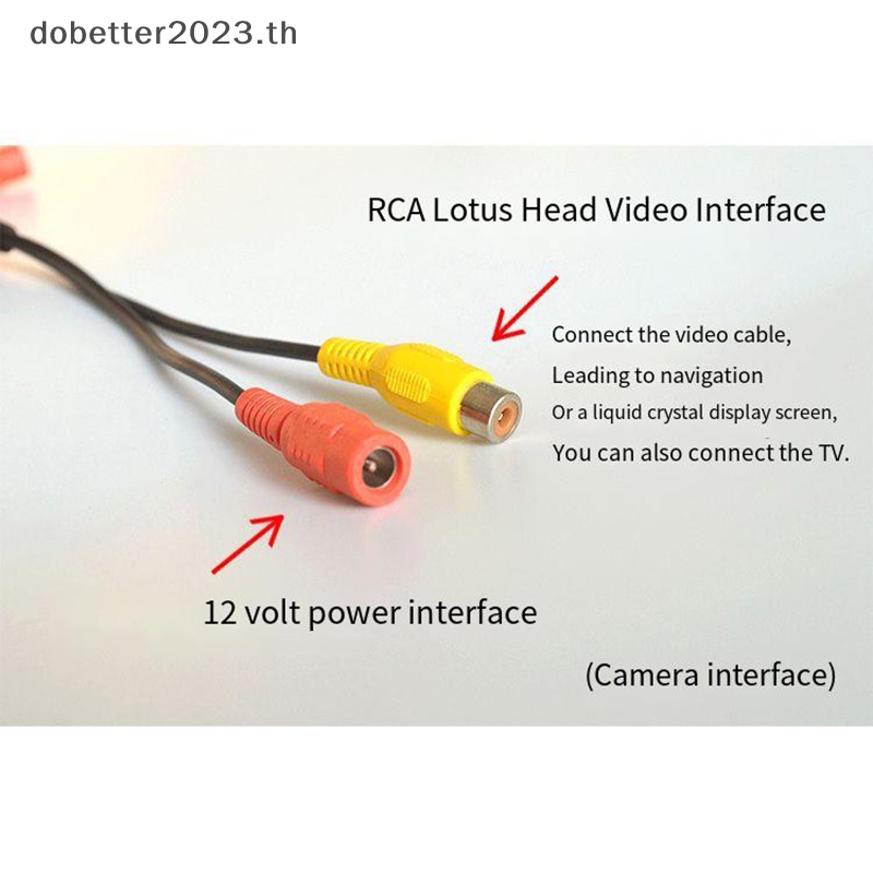 db-กล้องมองหลังรถยนต์-ip68-ccd4-led-มองเห็นที่มืด-มองเห็นกลางคืน-170-องศา-กันน้ํา-พร้อมส่ง