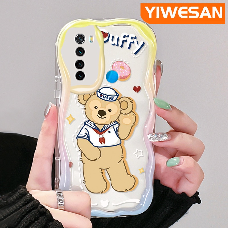 เคสโทรศัพท์มือถือแบบนิ่ม-กันกระแทก-ลายการ์ตูนหมี-duffy-สําหรับ-xiaomi-redmi-note-8-note-8t-note-9
