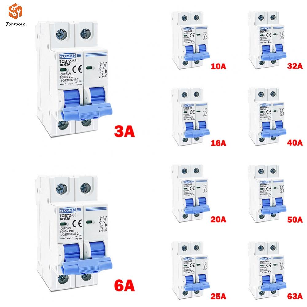 เบรกเกอร์พลังงานแสงอาทิตย์-20a-2p-dc-1000v-32a-50a-6a-สําหรับระบบโฟโตโวลเทอิก