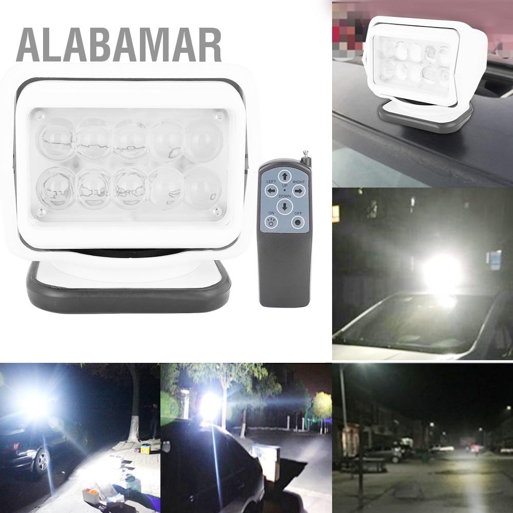 alabamar-50w-led-สีขาว-รีโมทคอนโทรล-เรือ-รถ-ไฟฉายทำงาน-สปอตไลท์-ฐานแม่เหล็ก-โคมไฟกลางแจ้ง