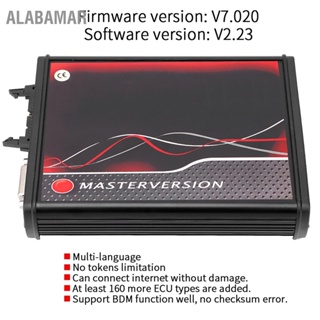  ALABAMAR V7.020 เครื่องมือเขียนโปรแกรม ECU เครื่องมือวิเคราะห์รถยนต์โทเค็นไม่ จำกัด พร้อมปลั๊ก PCB สีแดงของสหรัฐอเมริกา