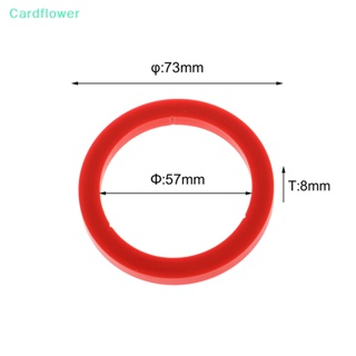 &lt;Cardflower&gt; E61 ปะเก็นซิลิโคน 8.0 มม. สําหรับเครื่องชงกาแฟ Gaggia 73x57x8 มม.