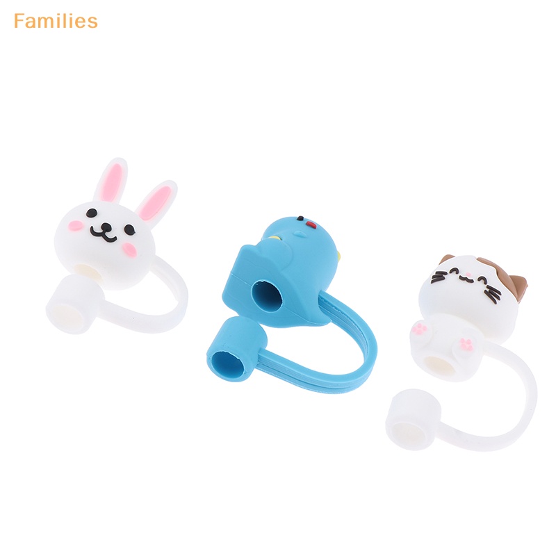 families-gt-จุกปิดหลอดดูดน้ํา-ซิลิโคน-ลายการ์ตูน-ใช้ซ้ําได้-สําหรับห้องครัว-1-ชิ้น