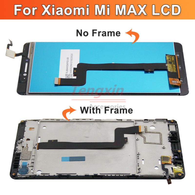 หน้าจอ-lcd-6-44-นิ้ว-พร้อมกรอบสัมผัส-แบบเปลี่ยน-สําหรับ-xiaomi-mi-max-xiaomi-mi-max