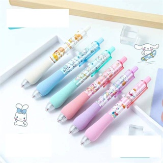 ใหม่ Sanrio 0.5 มม. Kawaii Kuromi Cinnamoroll My Melody ปากกาหมึกเจล สําหรับเขียน โรงเรียน สํานักงาน ของขวัญ เครื่องเขียน ปากกาน่ารัก ของขวัญวันเด็ก