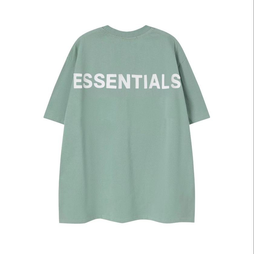 สินค้าพร้อมส่ง ! ใหม่ ESSENTIALS เสื้อยืดแขนสั้น พิมพ์ลายโลโก้สะท้อนแสง ...