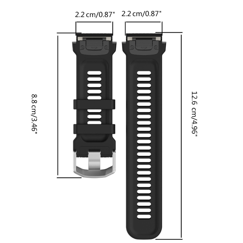 สายนาฬิกาข้อมือซิลิโคน-แบบนิ่ม-22-มม-สําหรับ-amazfit-falcon-smart-watch-garmin-forerunner-965-955-945-935