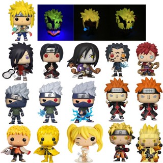 ฟิกเกอร์ Funko POP Naruto Naruto Kakashi Uchiha Itachi Sasuke Shippuden ของเล่นสําหรับเด็ก