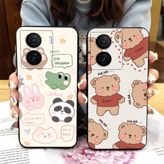 TPU Anti-knock Phone Case For VIVO IQOO Z7/Z7X Frosted Durable Soft Case armor case protective Silicone Full wrap Cute Original