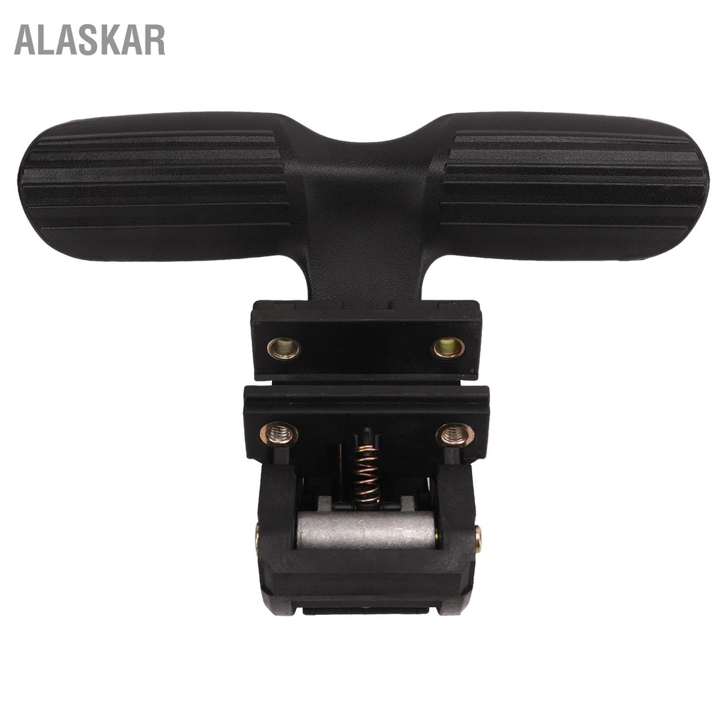 alaskar-ขั้นบันไดที่นั่งด้านหลังแบบยืดหดได้เบาะนั่งด้านหลังแบบยืดหยุ่นสีดำแป้นเหยียบ-rebound-อัตโนมัติสำหรับรถเพื่อการพาณิชย์