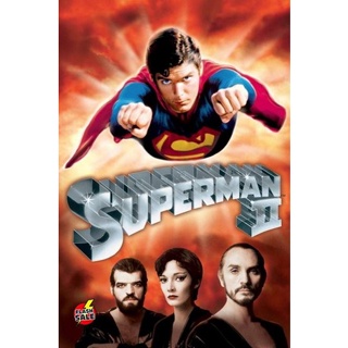 DVD ดีวีดี Superman II 1980 The Richard Donner Cut (เสียง ไทย/อังกฤษ ซับ ไทย/อังกฤษ) DVD ดีวีดี