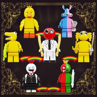 บล็อคตัวต่อ รูปเกม Rainbow Frends ของเล่นเสริมการเรียนรู้ สําหรับเด็ก DIY