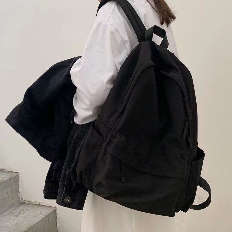 กระเป๋าเป้สะพายหลัง-กระเป๋านักเรียน-จุของได้เยอะ-สไตล์เกาหลีน่ารัก-แฟชั่นสําหรับผู้หญิง
