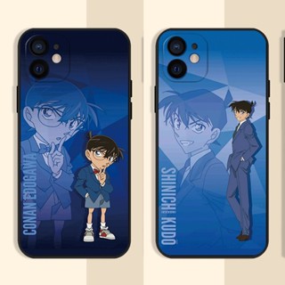 เคส Samsung A01 A02 A03S A10S เคส Samsung J2 Prime J7 Prime J4 Plus J6 Plus เคสป้องกันโทรศัพท์มือถือ Detective Conan