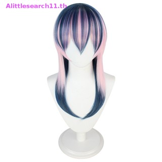 Alittlesearch11 วิกผมคอสเพลย์ Tokyo Revengers Rindo Haitani ทนความร้อน สีฟ้า สีม่วง สีชมพู สําหรับผู้ใหญ่ พร็อพปาร์ตี้ TH