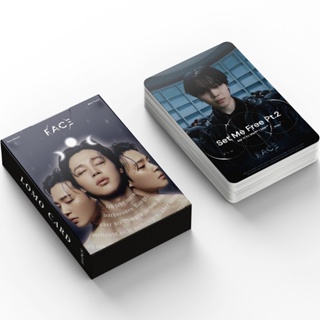 พร้อมส่ง โปสการ์ดอัลบั้มรูปภาพ JIMIN Face Solo BT-S Bangtan Boys Lomo Cards Face-off Alone Kpop 55 ชิ้น ต่อกล่อง