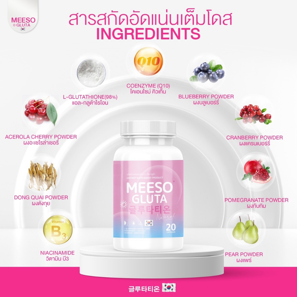 1-แถม-1-meeso-gluta-มีโซ-กลูต้า-ผิวขาว-ออร่า-ขาวสว่าง-สิว-รอยสิว-ฝ้า-กระ-จุดด่างดำ-ขาวทั้งตัว