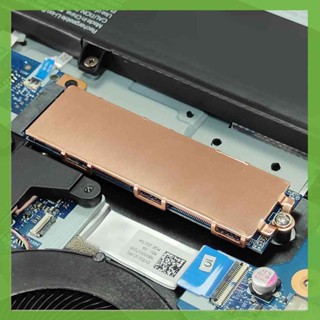 ฮีทซิงค์ระบายความร้อน M.2 SSD พร้อมแผ่นซิลิโคนความร้อน สําหรับแล็ปท็อป