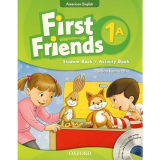 Bundanjai (หนังสือเรียนภาษาอังกฤษ Oxford) First Friends 1A, American English : Students Book +Activity Book +CD (P)