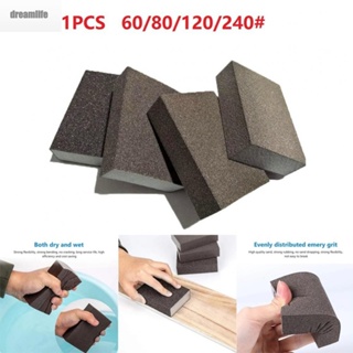 【DREAMLIFE】Flexible Wet &amp; Dry Sanding Tools High Density Sanding Foam Sponge Sand Pad Sanding Blocks
