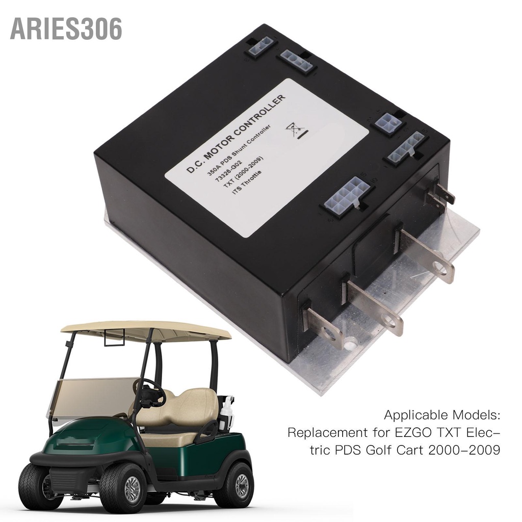 aries306-36v-350a-รถกอล์ฟ-motor-controller-73326g05-สีดำสำหรับ-ezgo-txt-electric-pds-golf-cart-2000-2009