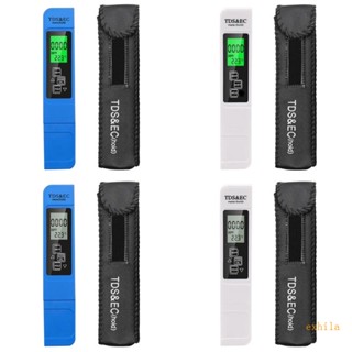 Exhila เครื่องทดสอบคุณภาพน้ํา TDS EC 3-in-1 0-9990ppm สําหรับน้ําดื่ม
