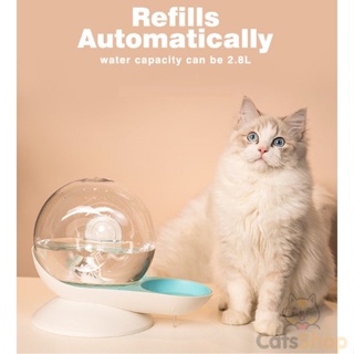 เครื่องให้น้ำแมว pet water เครื่องให้น้ำอัตโนมัติ น้ำดื่มแมว หอยทาก เครื่องให้น้ำอัตโนมัติ เครื่องให้น้ำสุนัข