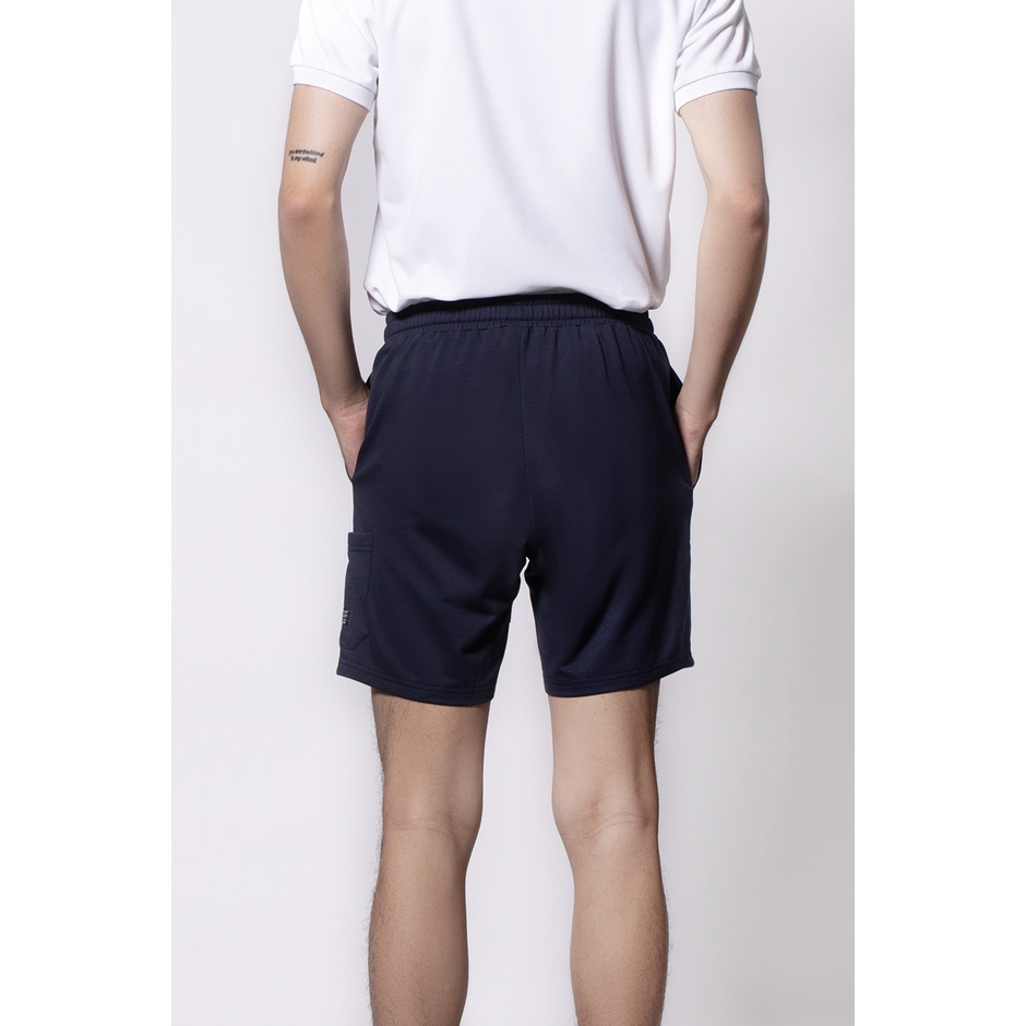 esp-กางเกงขาสั้นผ้าสเวต-ผู้ชาย-สีน้ำเงิน-3-pocket-sweat-shorts-3770
