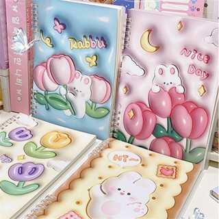 สมุดโน๊ต 3d ขนาด A5 แนวนอน น่ารัก สีสันสดใส สําหรับเด็กผู้หญิง