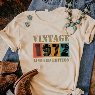 1972 เสื้อยืด ลายการ์ตูนอนิเมะ แฟชั่นฤดูร้อน สําหรับผู้หญิง y2k