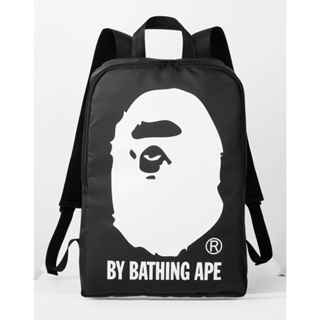 Bape กระเป๋าเป้สะพายหลัง BA * PE กระเป๋านักเรียน ลําลอง