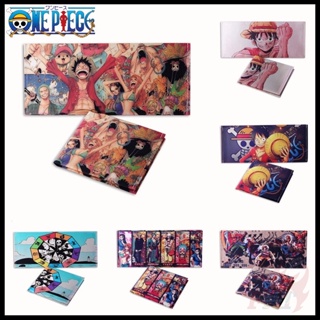 ❣️กระเป๋าสตางค์ One Piece 1 ชิ้น (10 สไตล์)❣️กระเป๋าสตางค์ กระเป๋าถือ ผ้าแคนวาส สําหรับเด็กผู้ชาย และผู้หญิง