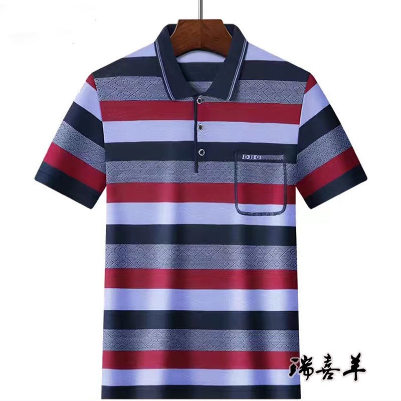 spot-thin-pocket-polo-shirts-mens-middle-aged-dads-wear-short-sleeved-t-shirts-moisture-absorption-and-perspiration-clothes-summer-quality-mens-t-shirts-summer-t-shirts-middle-aged-grandpa-shirts-boys