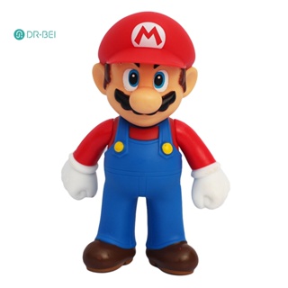 Dr BEI ฟิกเกอร์ PVC รูป Super Mario Brothers น่ารัก ขนาด 12 ซม. สําหรับตกแต่งโต๊ะ เก็บสะสม