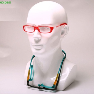 Expen แว่นตาสายตายาว แม่เหล็ก พับได้ เรียบง่าย แขวนคอ แว่นตาย้อนยุค ผู้ชาย ไดออปเตอร์ แว่นตา ป้องกันดวงตา อุปกรณ์เสริม