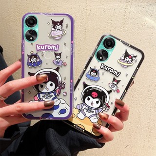 ใหม่ เคสโทรศัพท์มือถือแบบใส กันกระแทก ลายการ์ตูนน่ารัก สําหรับ OPPO A18 A38 4G A78 NFC A58 4G 5G A78 5G 2023