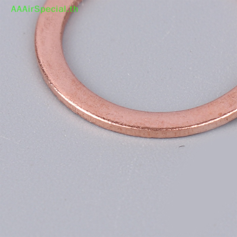 aaairspecial-ชุดปะเก็นแหวนซีล-ทองแดง-m4-m5-m6-m8-m10-m12-m14-สําหรับปลั๊ก-sump-100-ชิ้น
