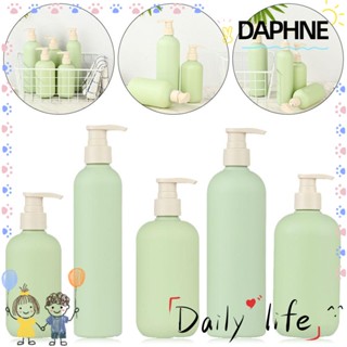 Daphne ขวดพลาสติก ทรงกลม ขนาด 200 มล. ~ 500 มล. กันสนิม สําหรับใส่สบู่ แชมพู เจลอาบน้ํา