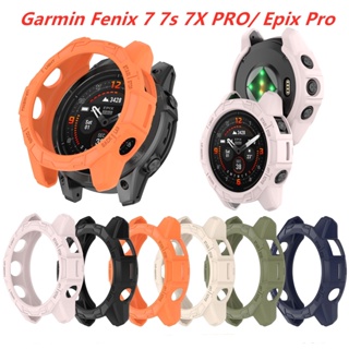 เคสนาฬิกาข้อมือ Tpu แบบนิ่ม ป้องกันกระแทก สําหรับ Garmin Fenix 7 7s 7X Pro Garmin Epix Pro