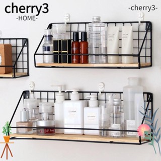 Cherry3 ชั้นวางของไม้ แบบแขวนผนัง สําหรับห้องครัว