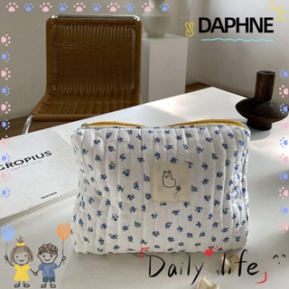 Daphne กระเป๋าเครื่องสําอาง กระเป๋าผ้านวม สําหรับผู้หญิง