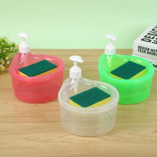 Dish Brush 2 In 1 Cleaning Tools Kitchen Dishwasher Outlet Box PE Material