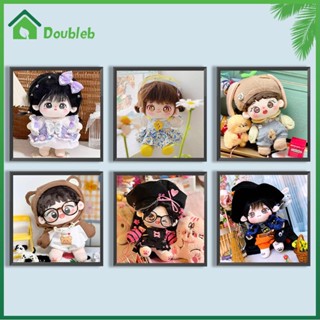 【Doub X ✮】ภาพวาดปักครอสสติตช์ ผ้าฝ้าย รูปตุ๊กตา 5D สําหรับตกแต่งบ้าน DIY #Q ✮