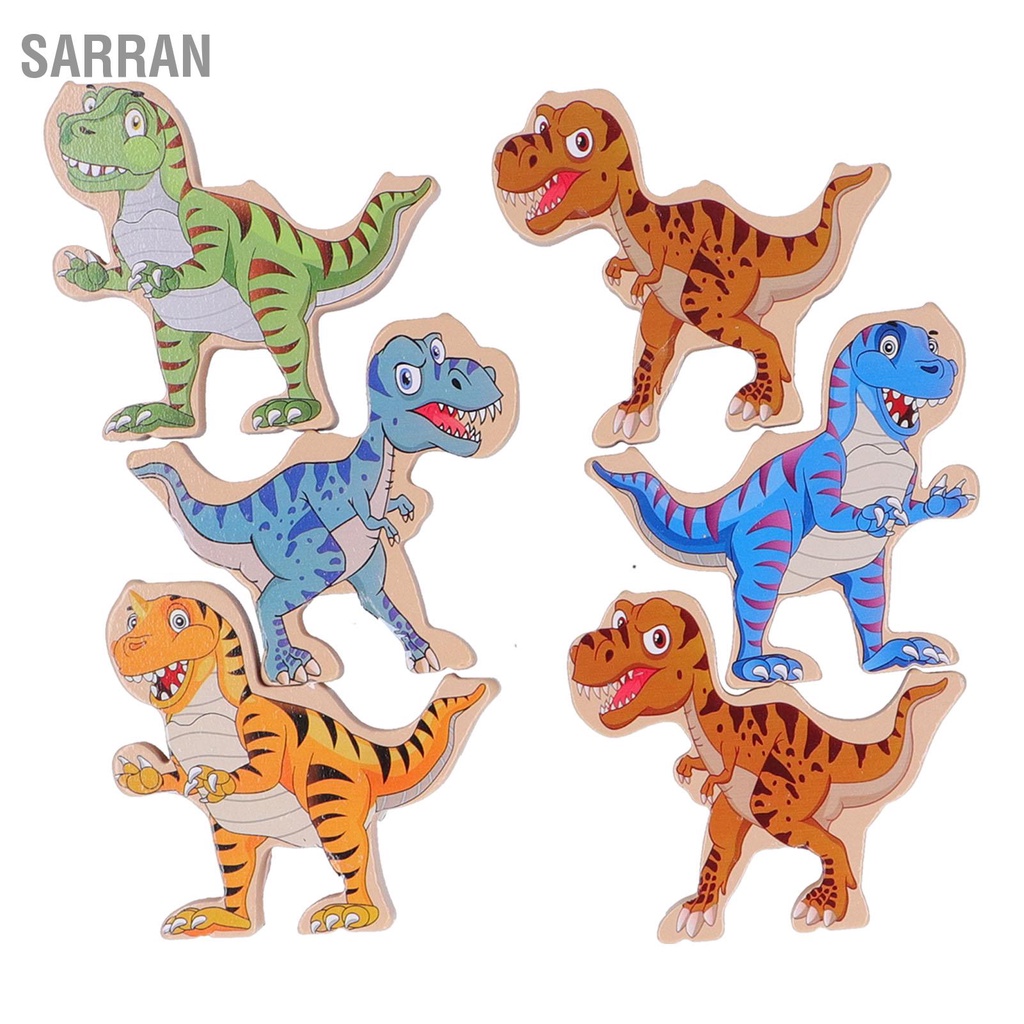 sarran-dinosaur-balance-blocks-เกมกระดานไม้สำหรับเด็กแบบโต้ตอบที่น่าสนใจสำหรับเด็ก