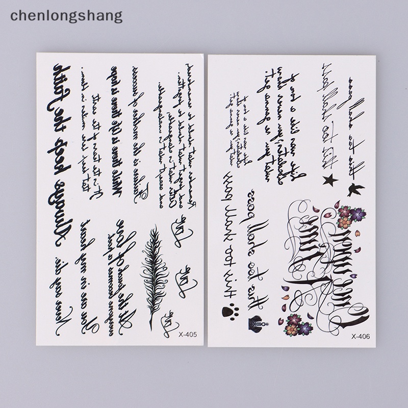 chenlongshang-สติกเกอร์รอยสักชั่วคราว-ลายตัวอักษรภาษาอังกฤษ-กันน้ํา-สําหรับผู้หญิง-และผู้ชาย-1-ชิ้น