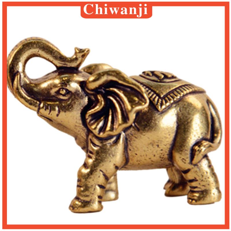 chiwanji-ฟิกเกอร์รูปปั้นช้าง-ทองเหลือง-ขนาดเล็ก-สําหรับตกแต่งบ้าน-ของขวัญวันเกิด-แม่-และผู้หญิง