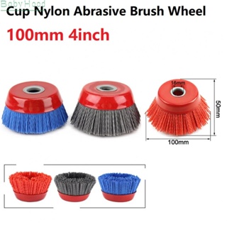 【Big Discounts】Top of the line Nylon Abrasive Cup Brush Wheel for Wood and Metal Surfaces#BBHOOD